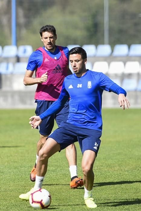 Entenamiento del Real Oviedo