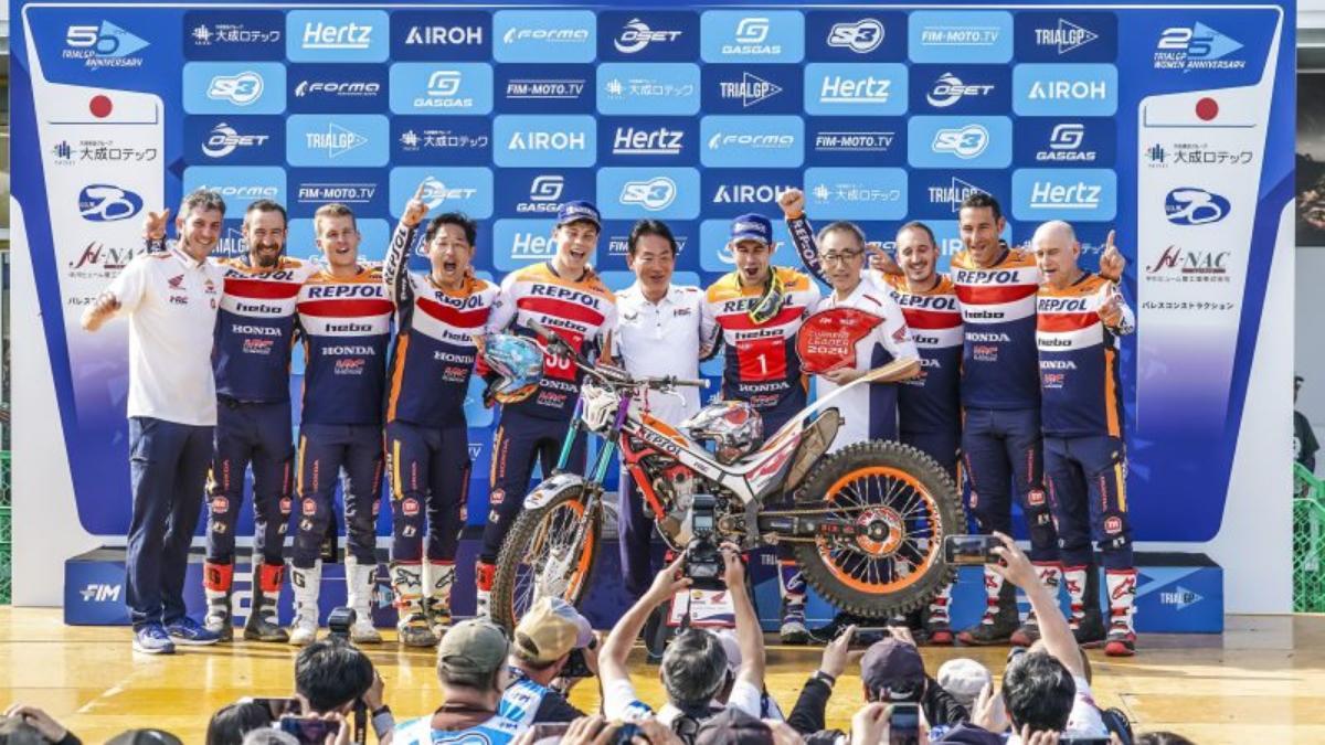 Bou y Marcelli celebran el doblete de Honda en Japón