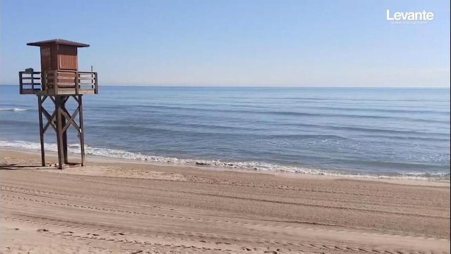 El Mareny ofrece su playa para probar una tecnología que agiliza el análisis del agua al ser 'foco recurrente de contaminación'