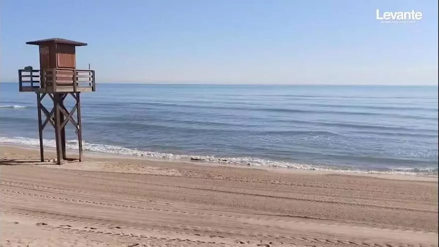 El Mareny ofrece su playa para probar una nueva tecnología más ágil para analizar el agua