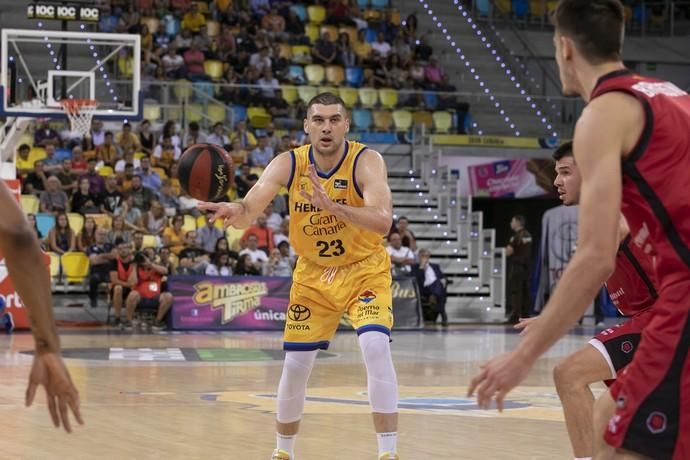 26.09.19. Las Palmas de Gran Canaria. Baloncesto ACB Liga Endesa 2019/20. Herbalife Gran Canaria - Casademont Zaragoza. Gran Canaria Arena. Foto Quique Curbelo  | 26/09/2019 | Fotógrafo: Quique Curbelo