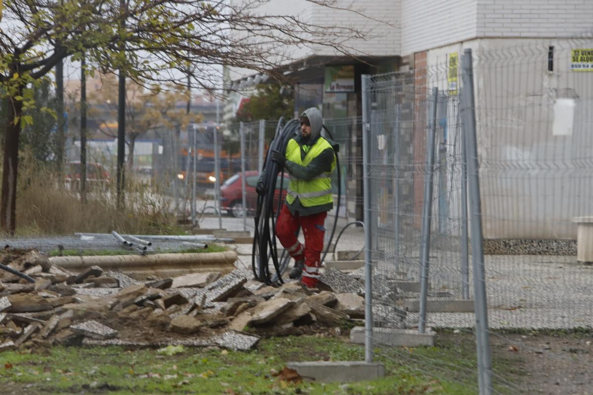 FOTOGALERÍA | Comienza la reforma de la Avenida Cataluña de Zaragoza