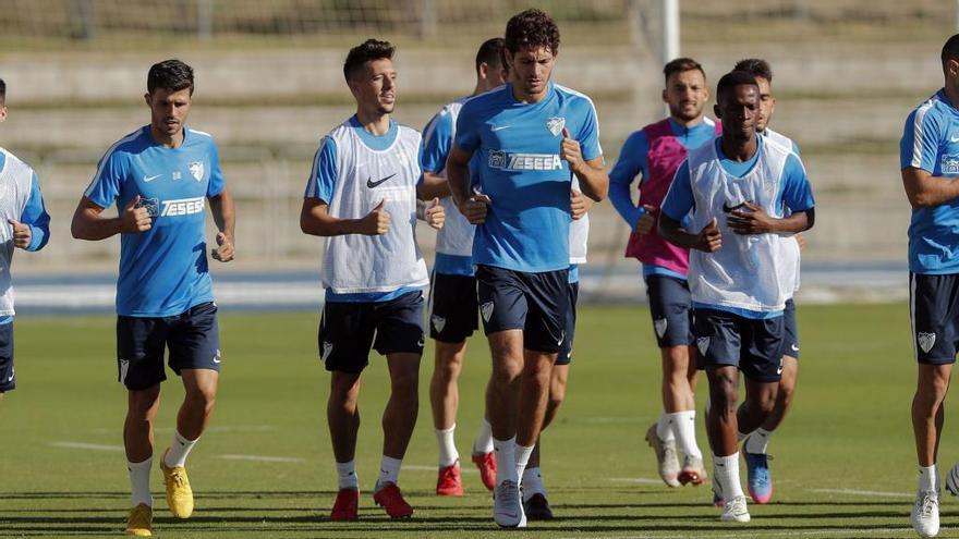 El equipo blanquiazul ya prepara el duelo ante el Elche.