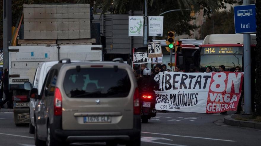 Huelga general en Cataluña