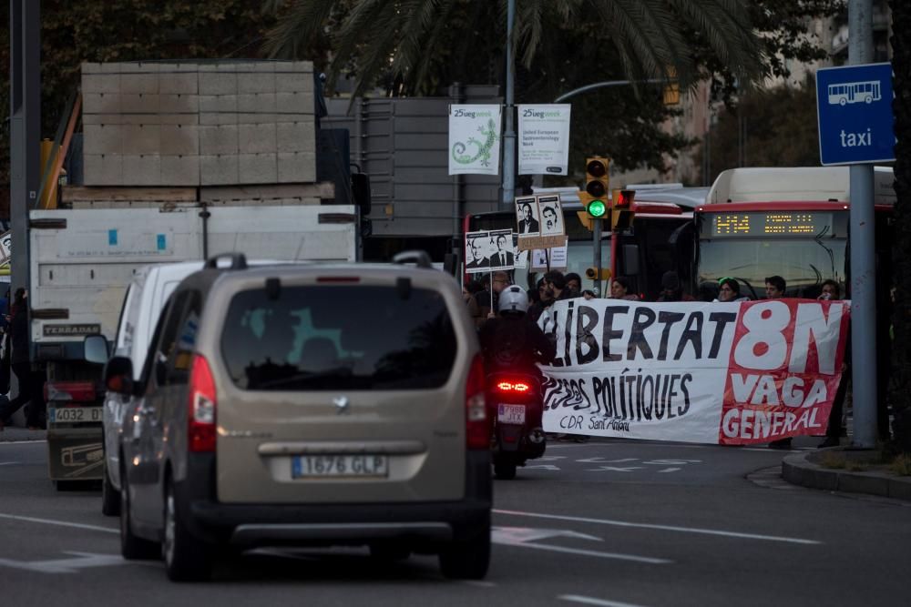 Huelga general en Cataluña