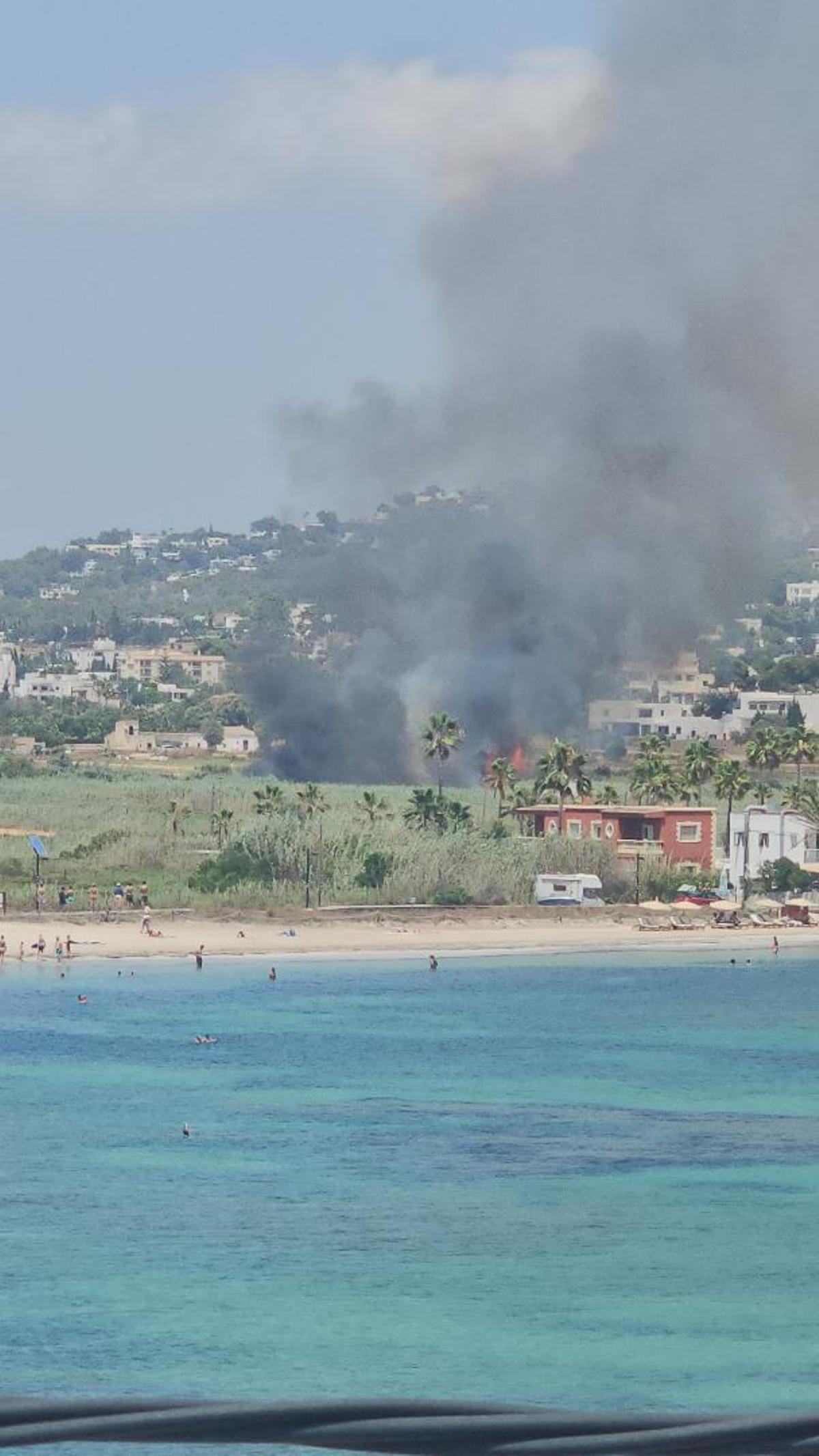 Incendio en Ses Feixes