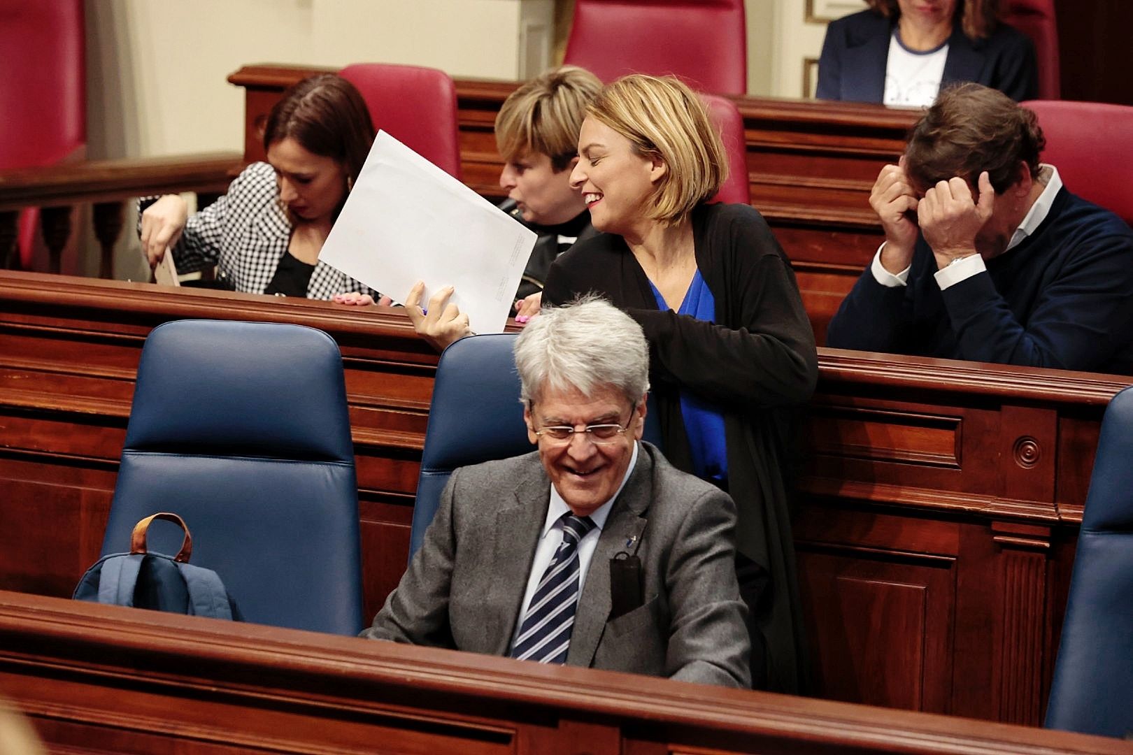 Pleno extraordinario en el Parlamento de Canarias (19/01/2023)