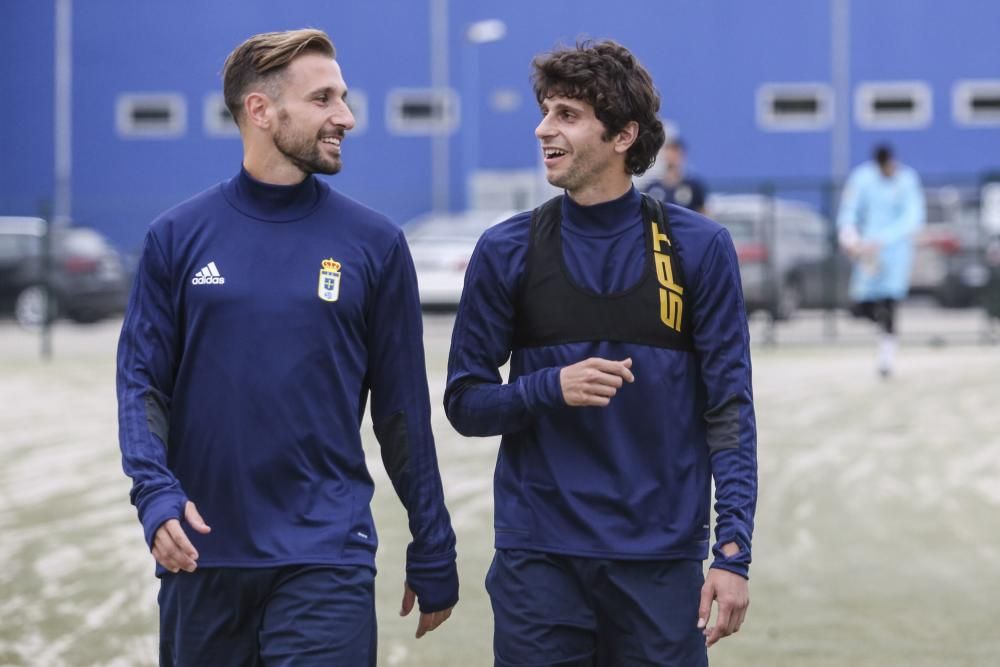 Entrenamiento del Oviedo