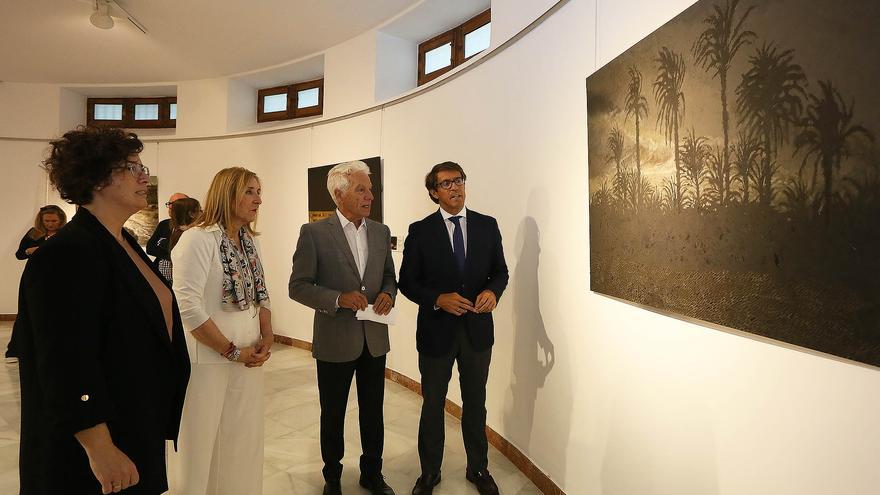 Francisco Sánchez Soria plasma el paso de la DANA por la Vega Baja en la Diputación de Alicante