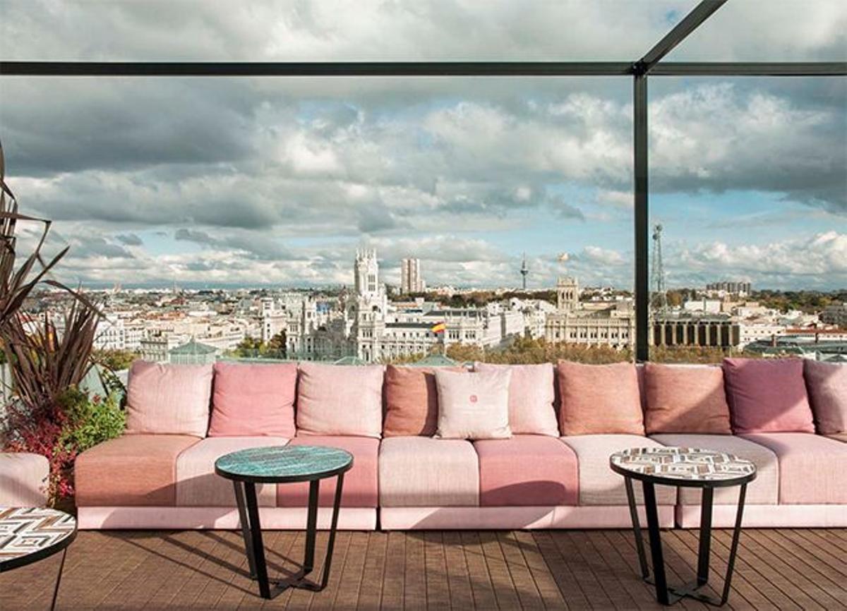 Terraza de invierno en Casa Suecia