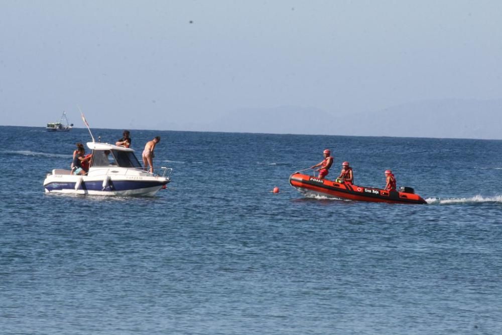 Simulacro de salvamento en Águilas