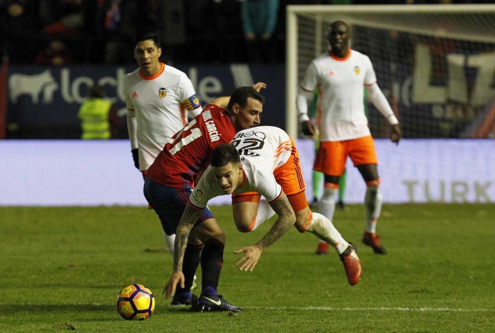 Las imágenes del Osasuna - Valencia