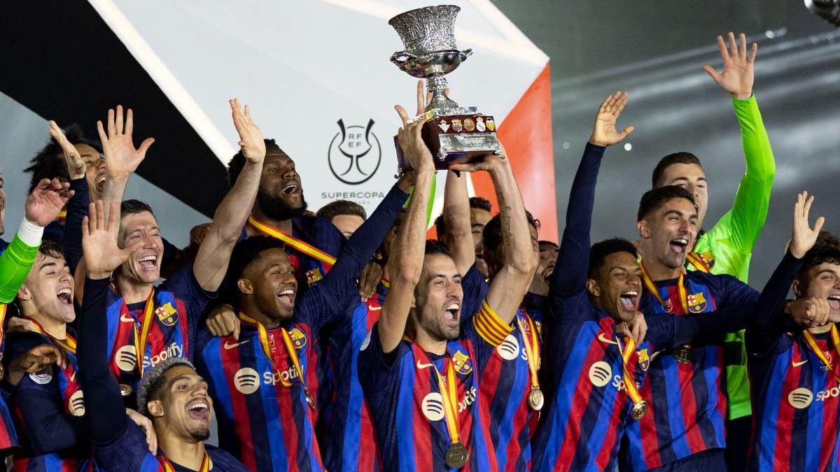 Busquets logó su primer título como capitán