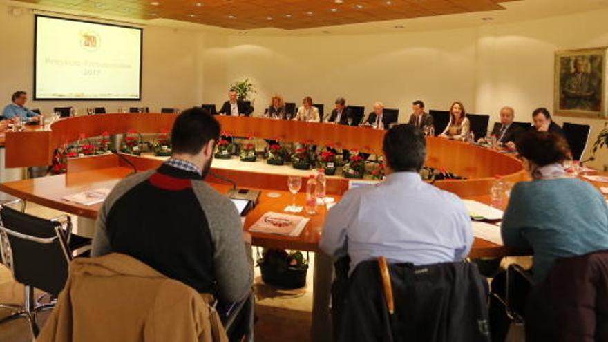 La reunión del Consejo Social en la que se ha aprobado el presupuesto de la UMH.