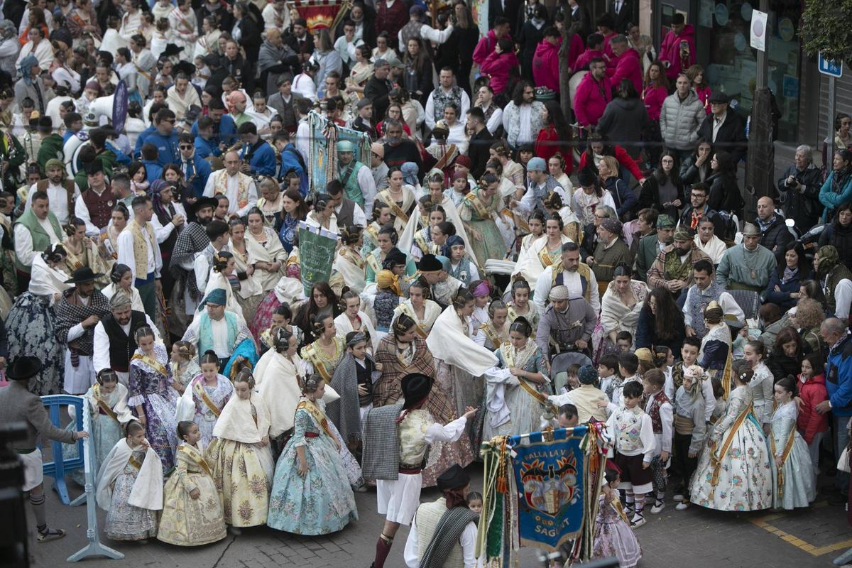Entrega de los premios falleros en Sagunt el pasado año.