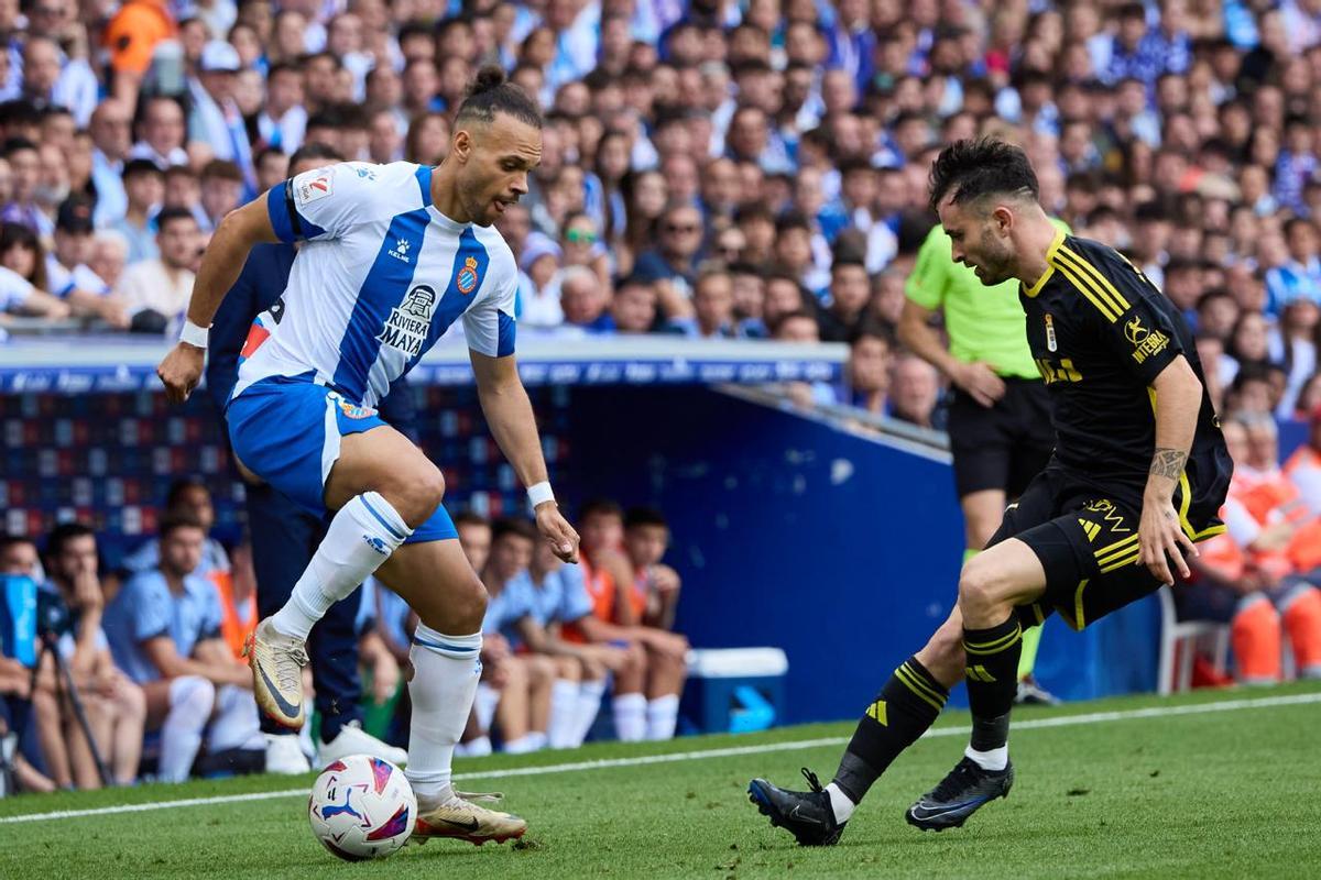 RCD Espanyol - Real Oviedo, final por el ascenso a Primera, en imágenes.