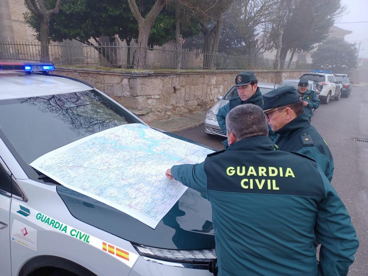Búsqueda de un desaparecido de la Guardia Civil de Zamora