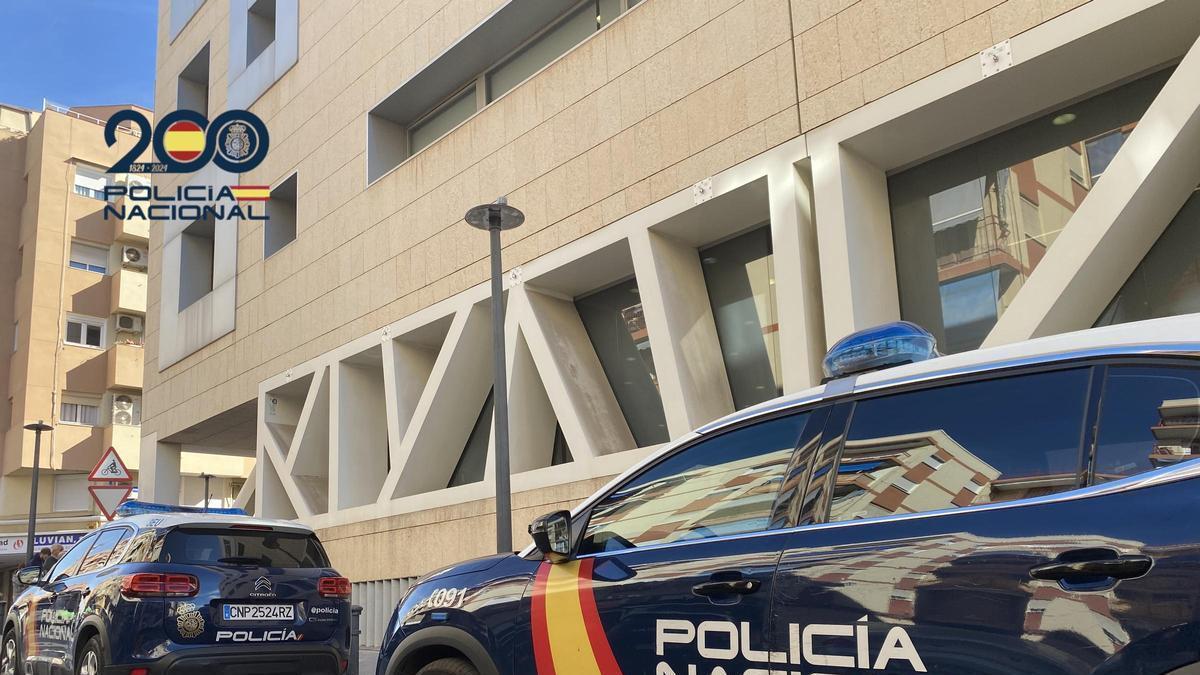 Imagen de la Policía Nacional en Alicante.