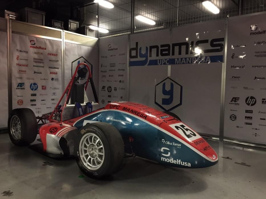 L''equip Dynamics UPC Manresa completa per primer cop totes les proves del Formula Student Spain