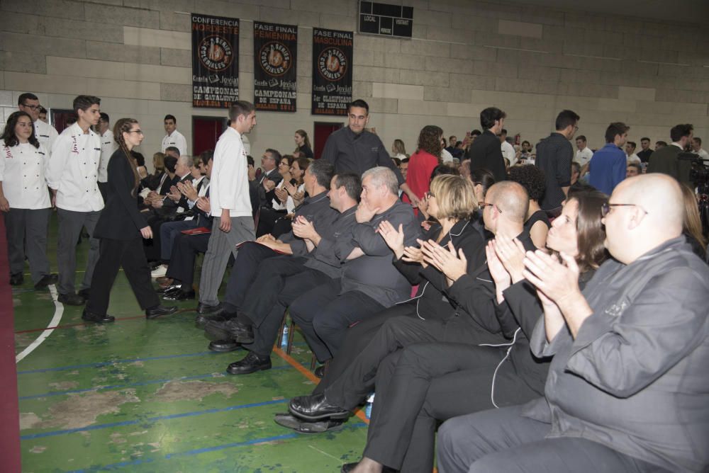 Acte de graduació de l'escola d'hoteleria de la Joviat