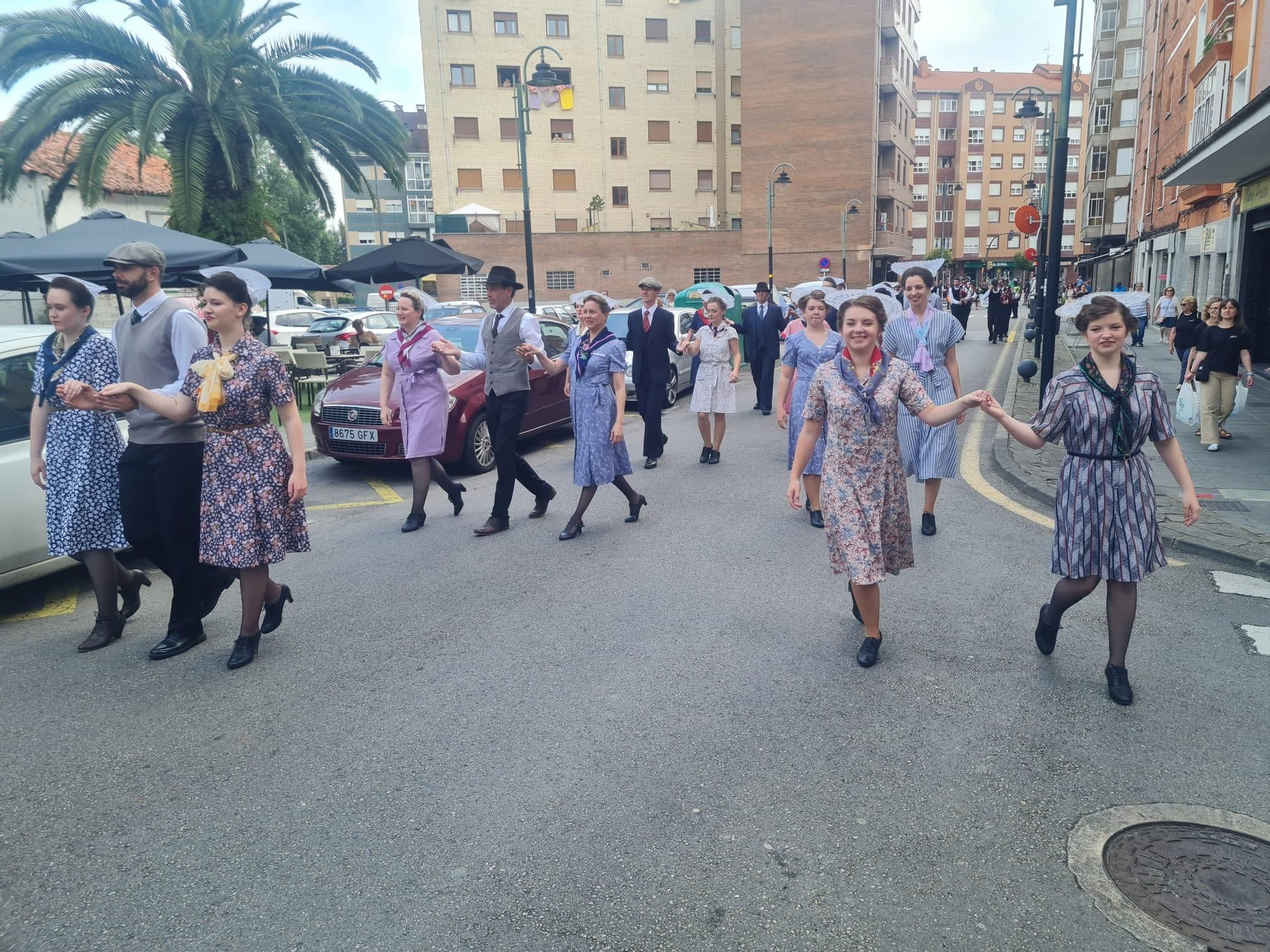 En imágenes: el intercéltico "viaja" a Avilés