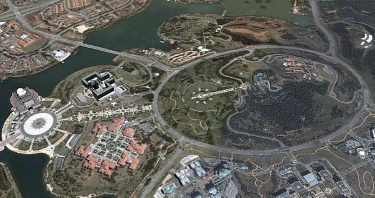 La rotonda más grande del mundo en Malasia