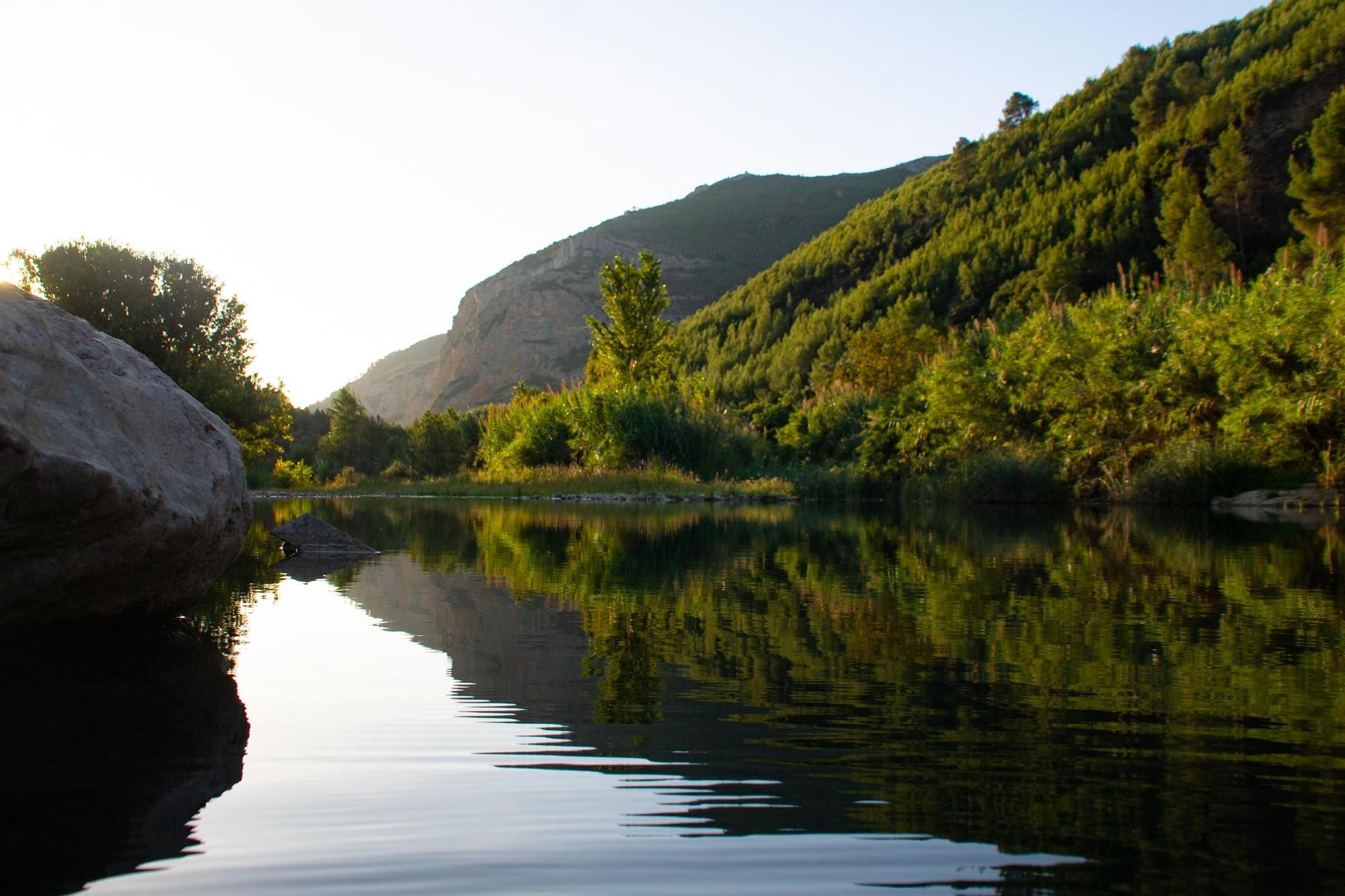 Rio Mijares en Torrechiva