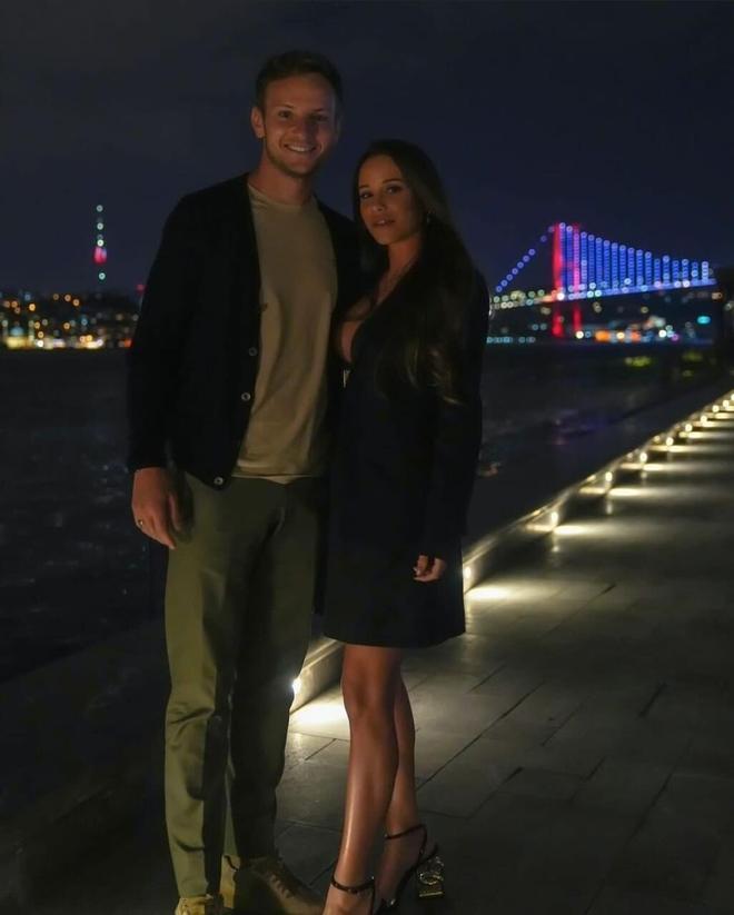 Ivan Rakitic y Raquel Mauri, en Turquía