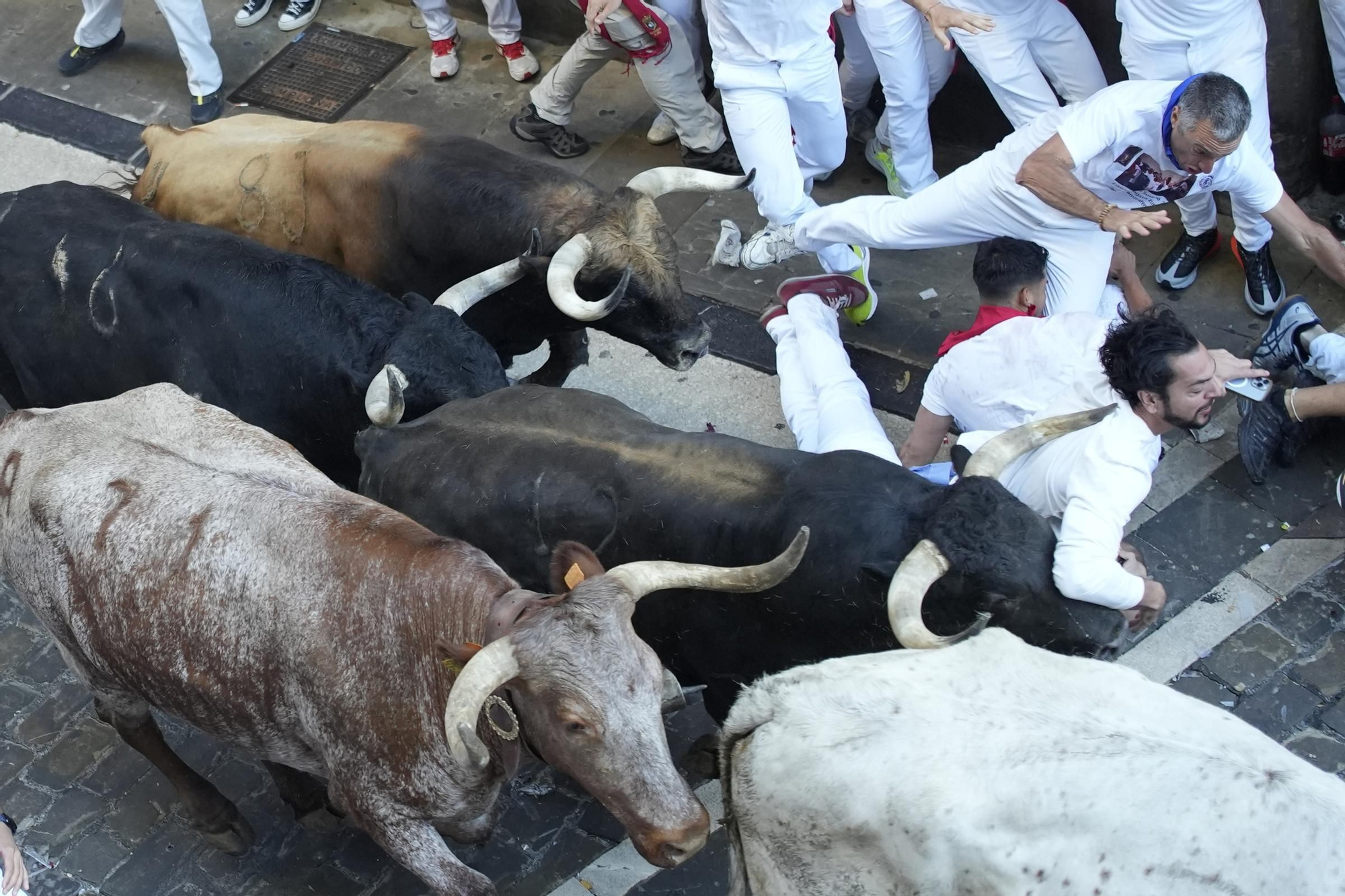 Primer encierro en el Día de San Fermín