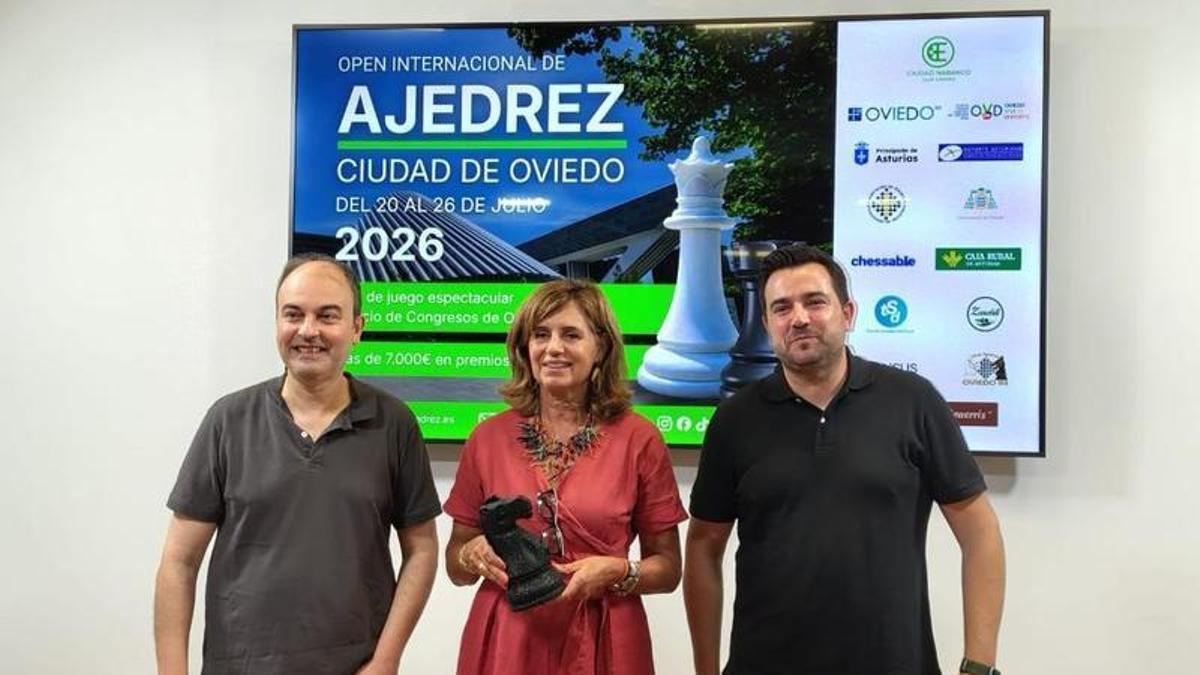 Presentación del Open Internacional de Ajedrez Ciudad de Oviedo 2026.