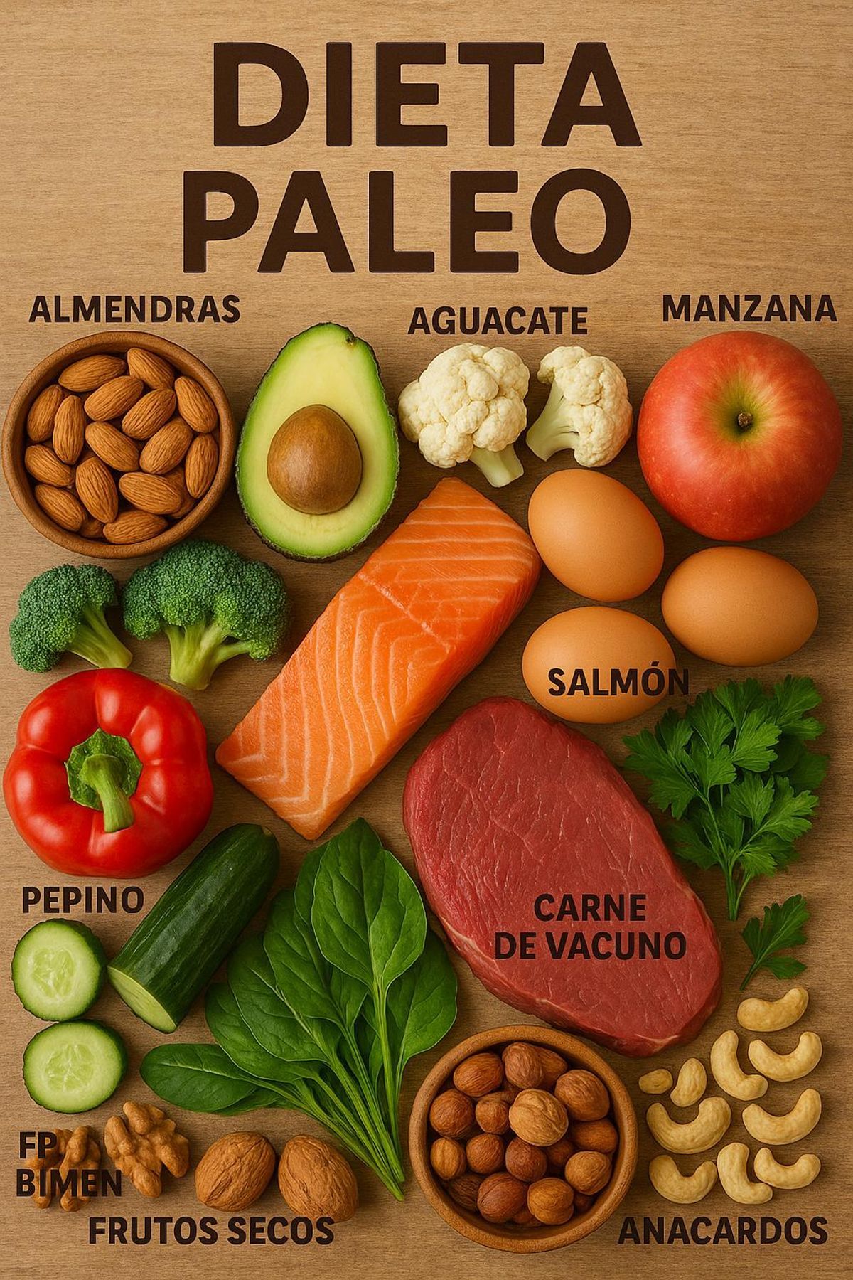 Estos son los alimentos que debes comer según la dieta paleo