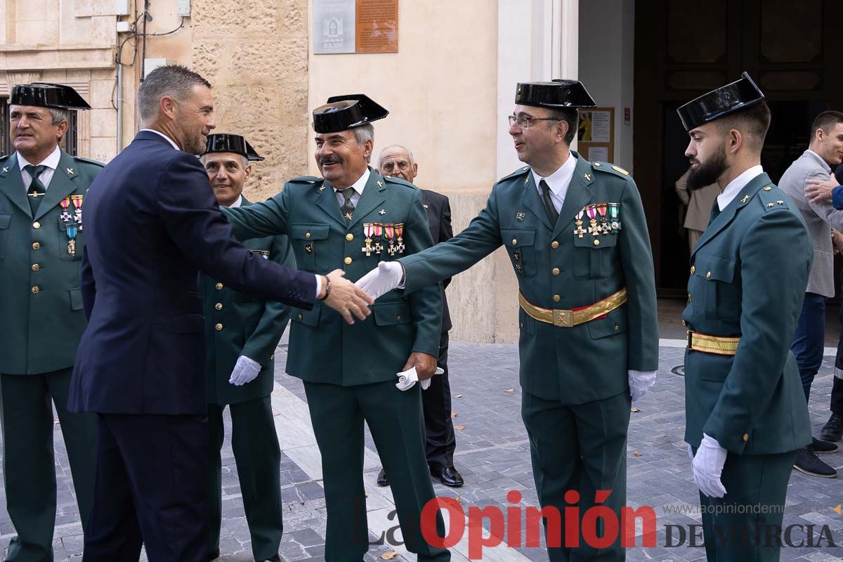 Celebración de la patrona de la Guardia Civil en Caravaca