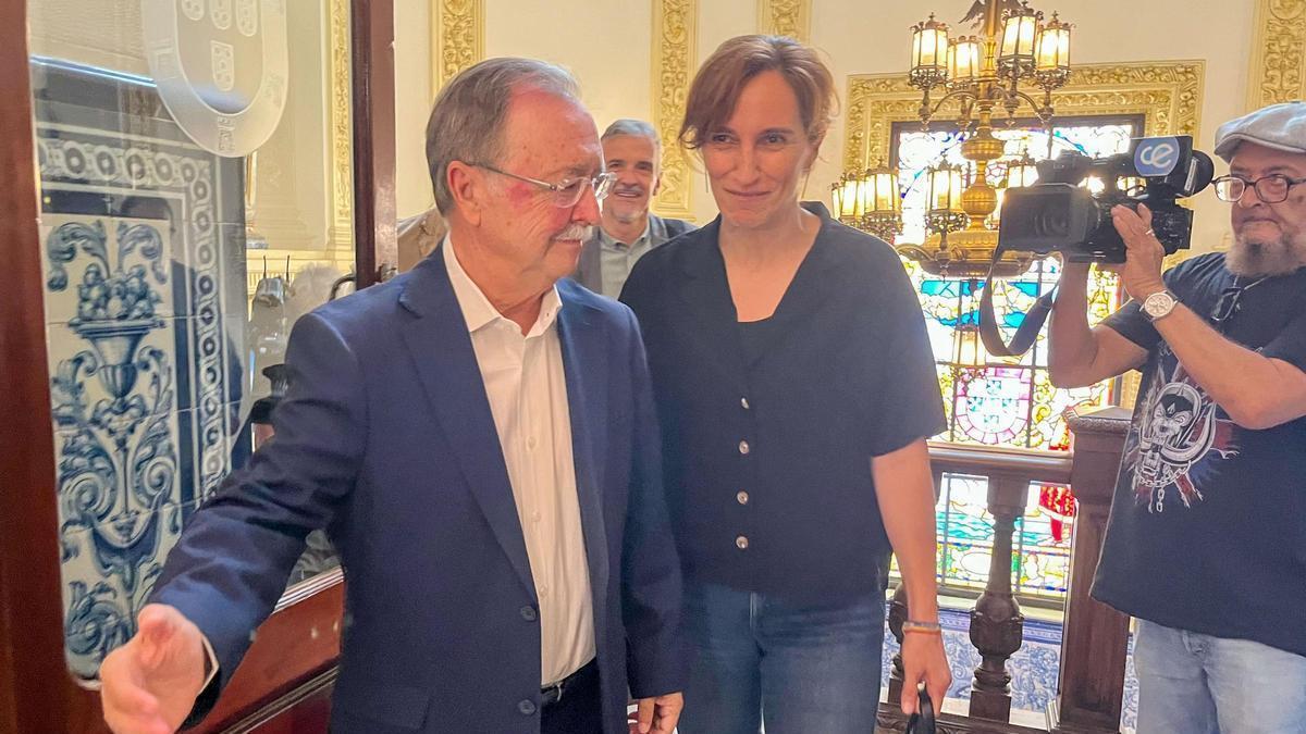 CRISIS MIGRATORIA | Mónica García reprocha al presidente de Ceuta no haber habilitado espacios seguros como se hizo en 2021