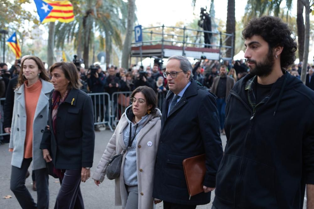 Torra declara al TSJC