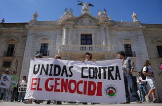 Las universidades andaluzas explorarán "todas las opciones" para "intensificar la cooperación" con los estudiantes palestinos