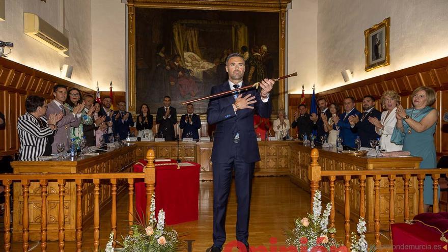 Pleno de investidura en el Ayuntamiento de Caravaca