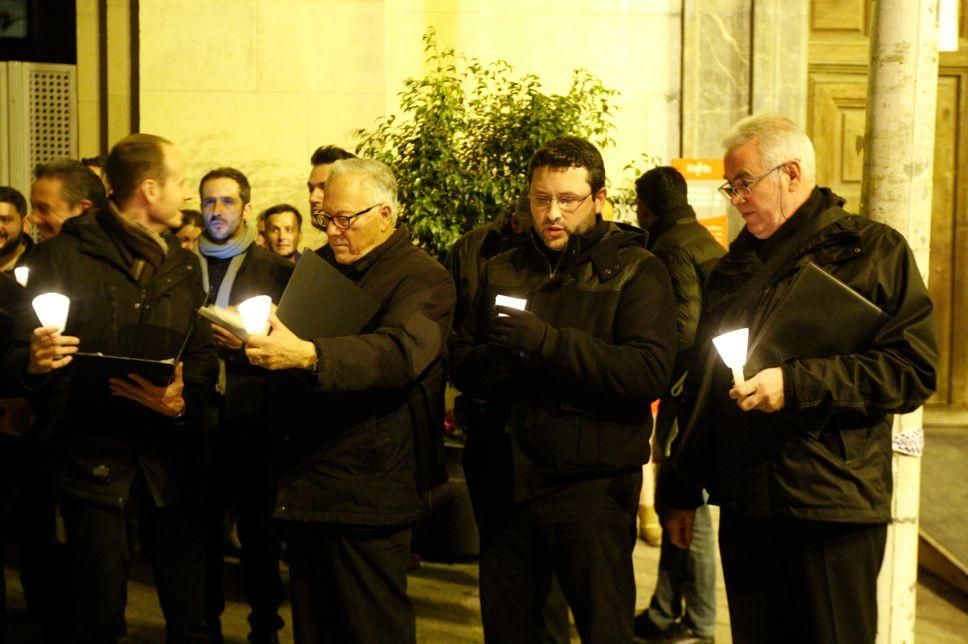 Procesión del Refugio en Murcia