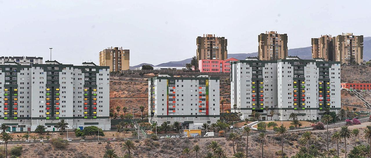 Viviendas de protección oficial en el Polígono de Jinámar. | | LP/DLP