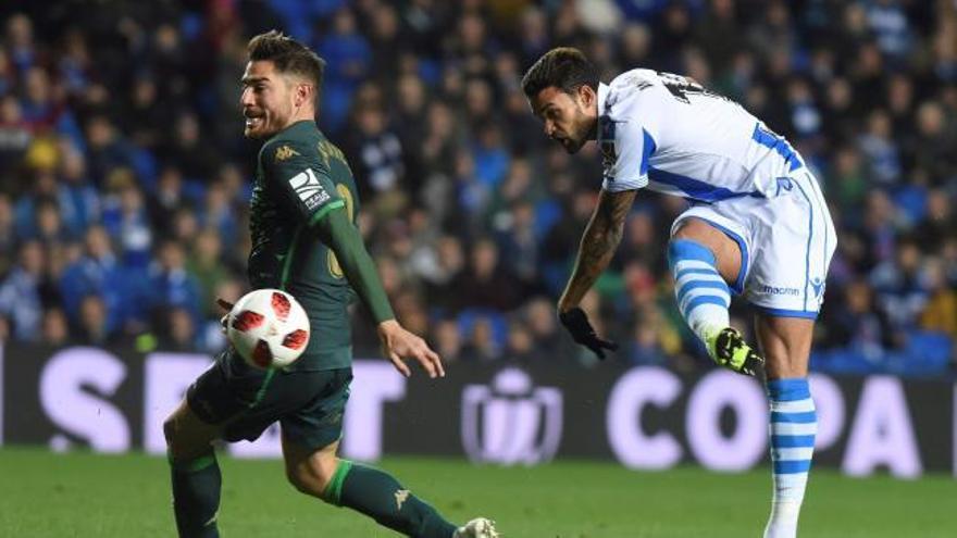 Copa del Rey: Los goles del Real Sociedad-Betis (2-2)