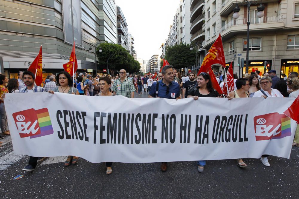 Manifestación del Orgullo LGTBi en Valencia