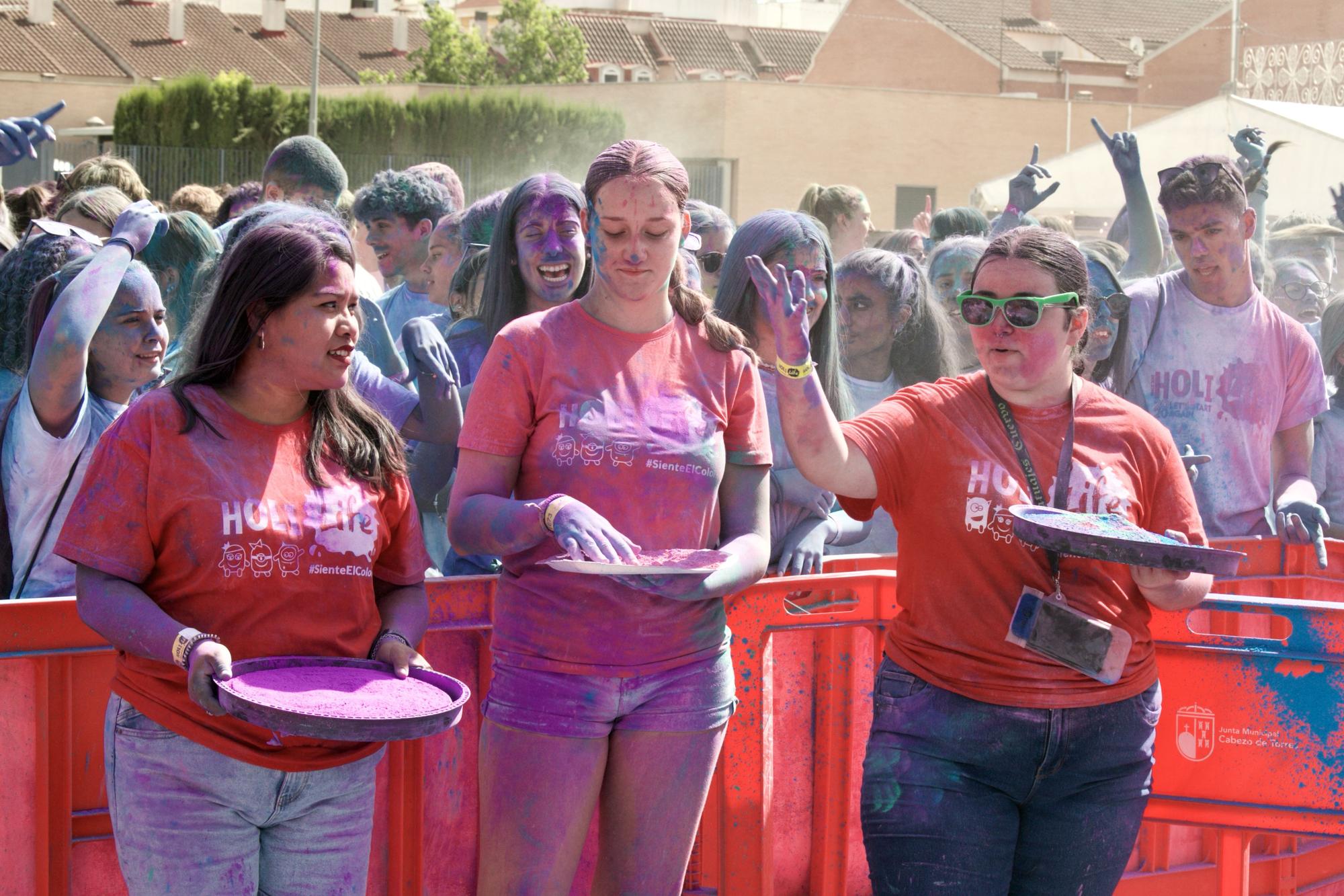 ‘Holi Life’, la carrera del color en Cabezo de Torres