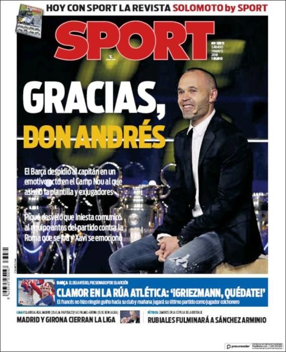 Portadas diarios deportivos