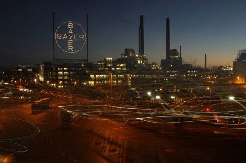 Una planta industrial del gigante farmacéutico Bayer