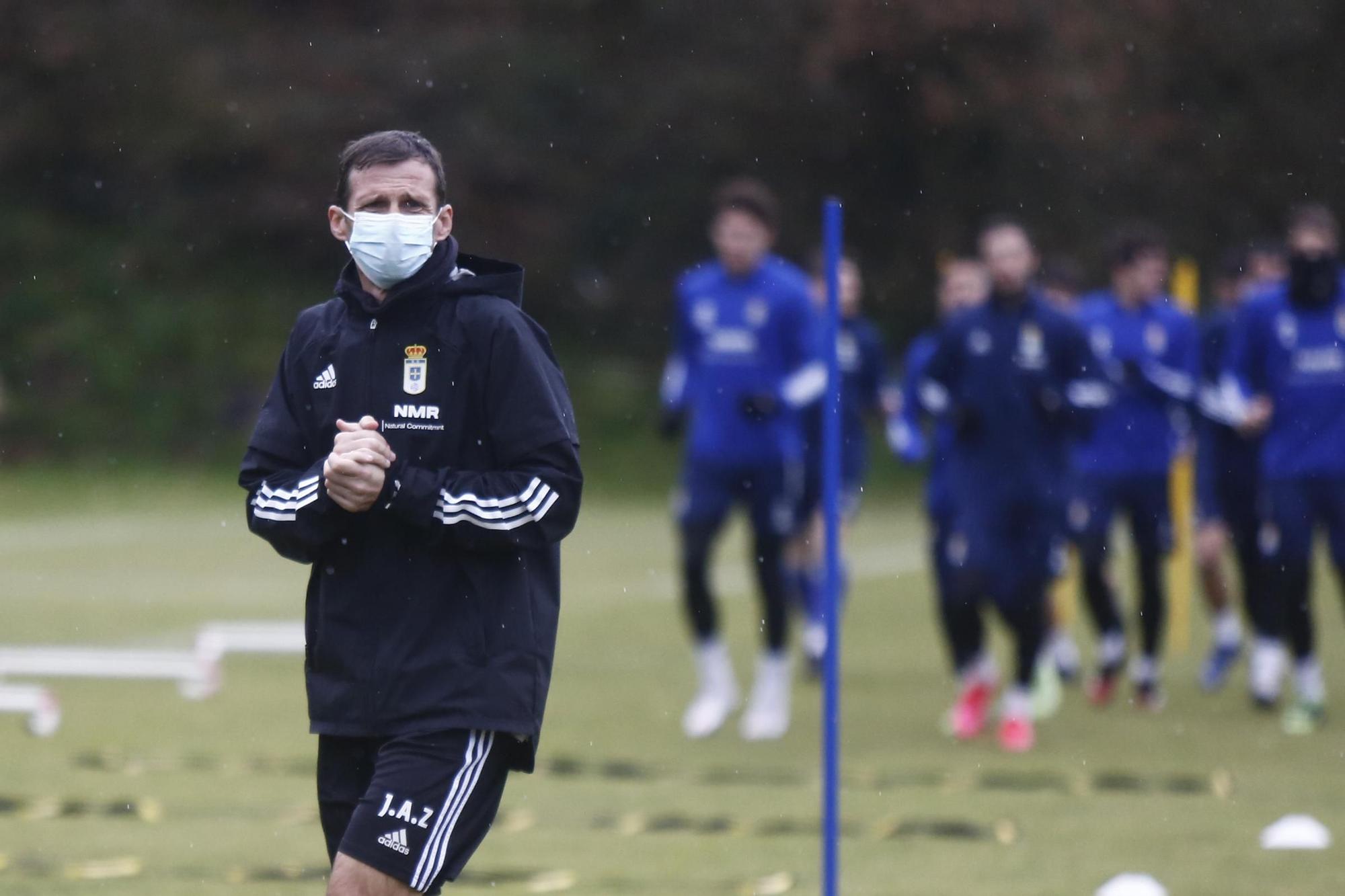 Entrenamiento del Oviedo