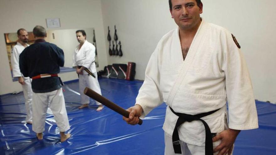 Rafael Rodríguez Temprano, en el Gym Zen.