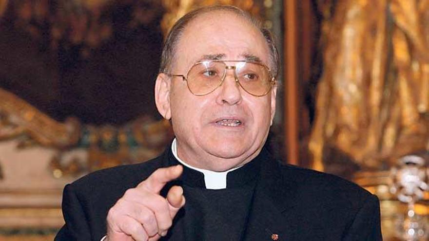 El ex párroco de Sant Sebastià, Alfred Miralles.