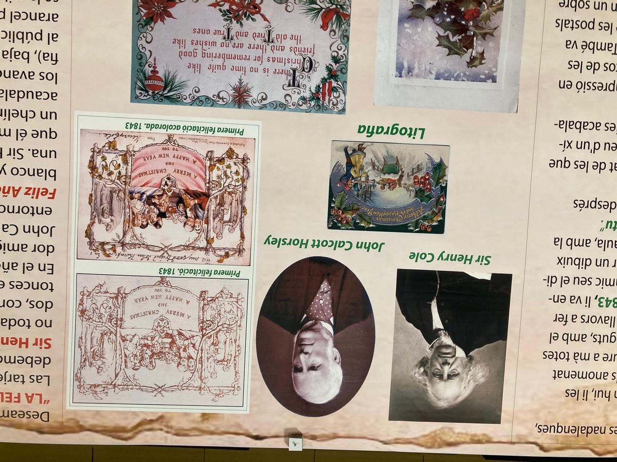 Na Jordana exhibe la historia de las Tarjetas de Navidad en su casal