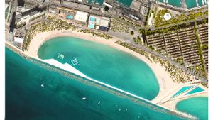 Barcelona, 2095, l’última platja viva
