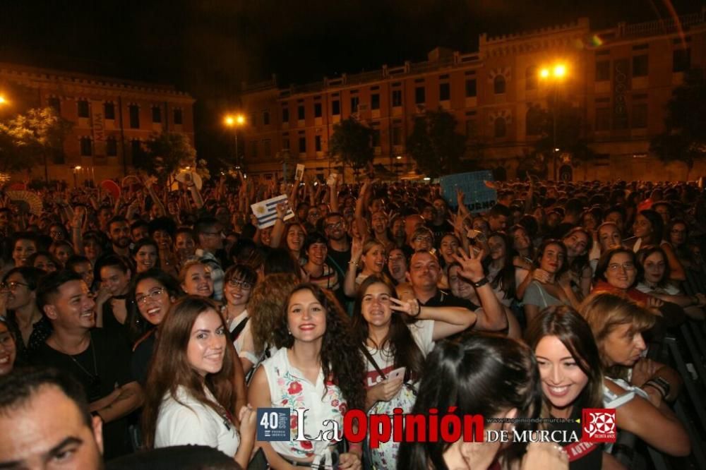 Concierto de Pablo Alborán el sábado en Murcia