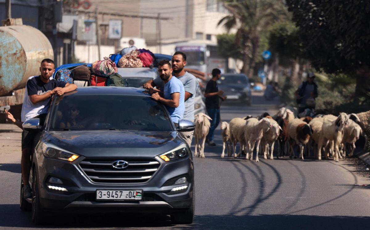 Israel ordena la evacuación de Gaza hacia el sur en 24 horas de más de un millón de habitantes